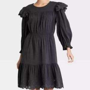 Universal Thread Black Prairie Dress